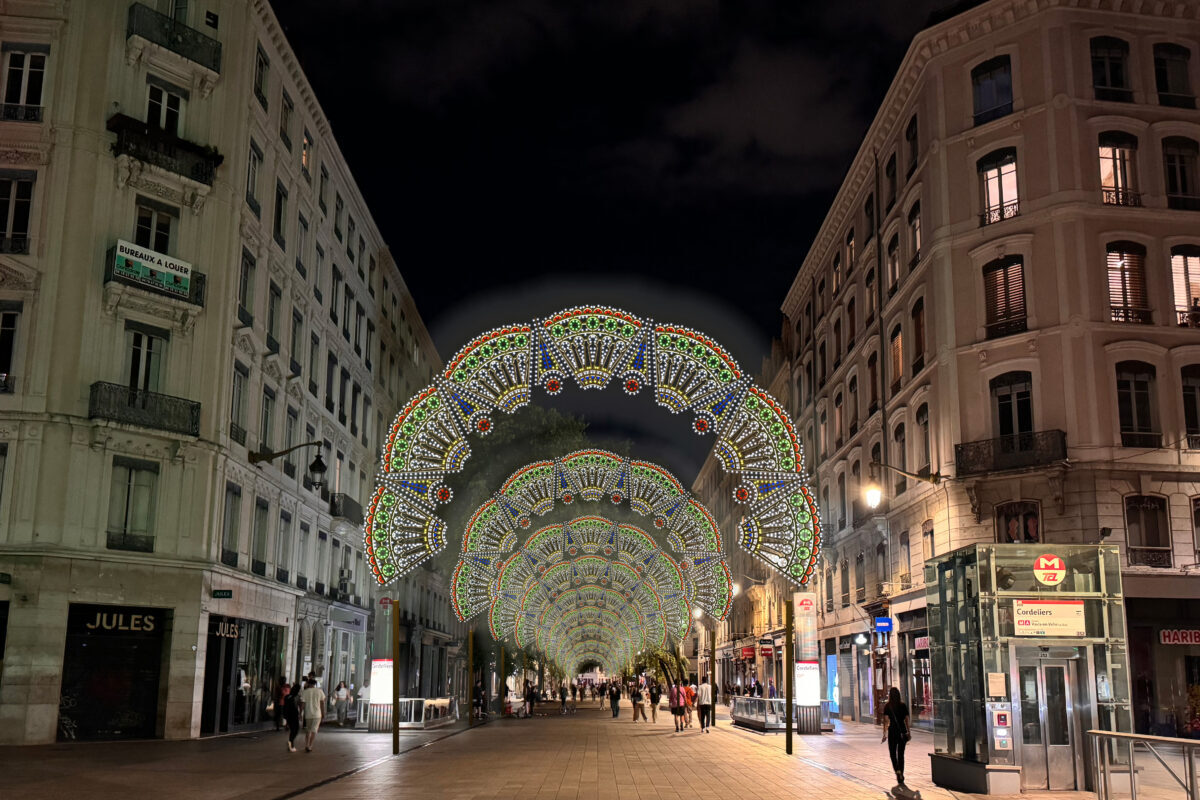 paseo d'hiver fete des lumières lyon