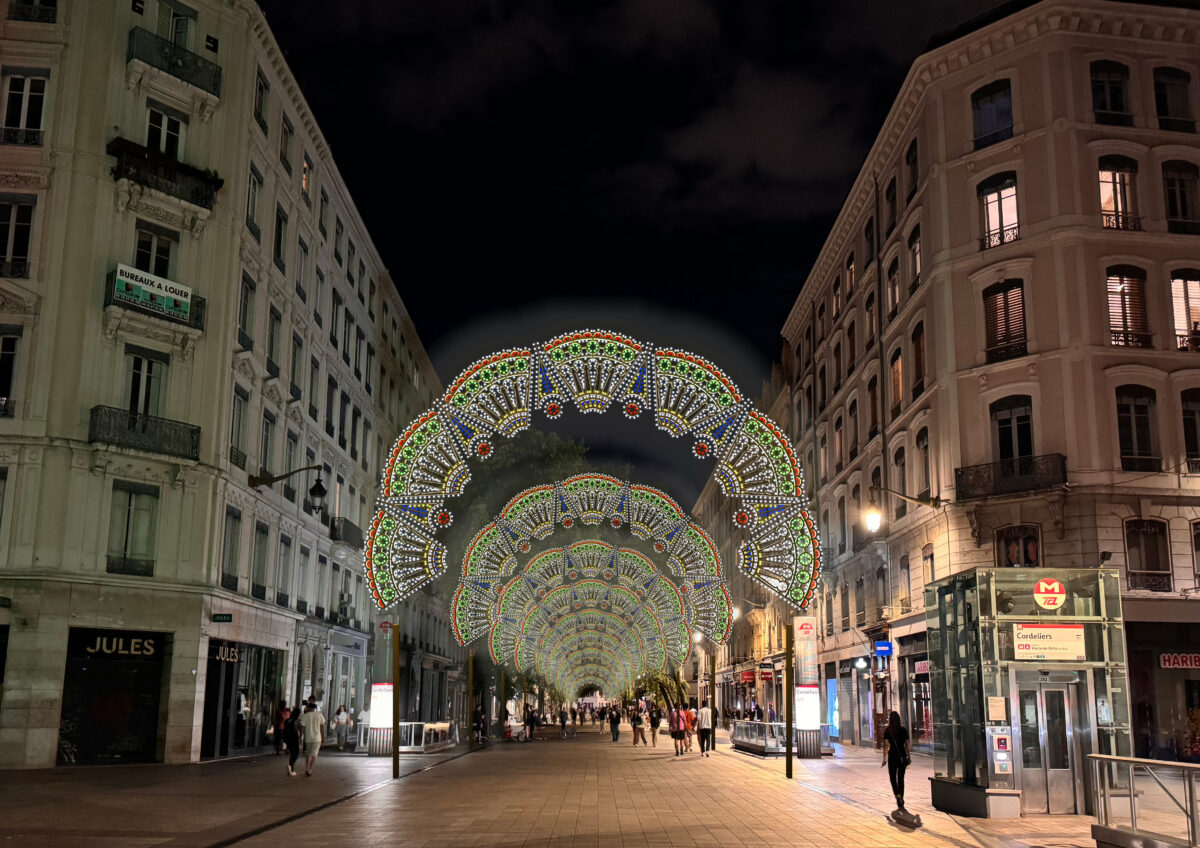 paseo d'hiver fete des lumières lyon