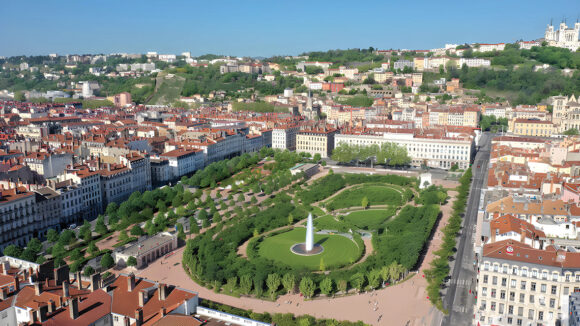 place Bellecour imaginée