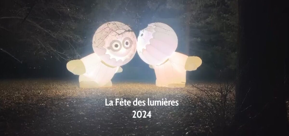 vidéo de la Fête des lumières de Lyon 2024