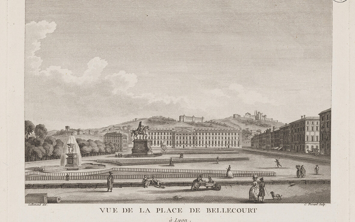 place Bellecour Lyon 1786