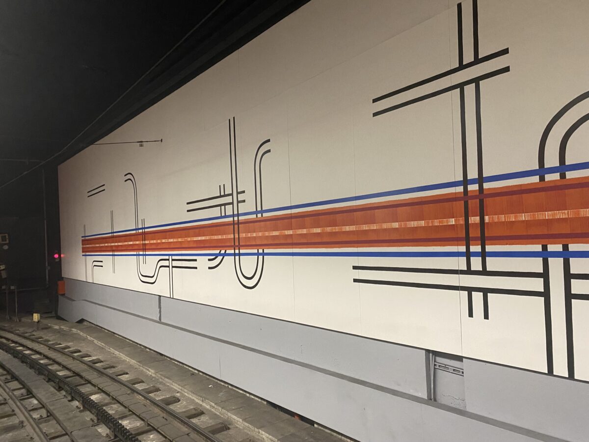 Fresque TCL métro C