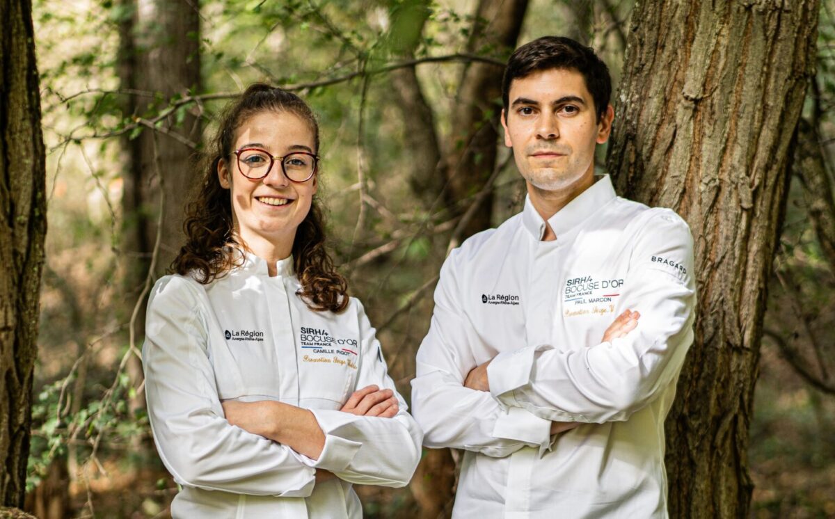 Camille Pingot (commis) et Paul Marcon (candidat) tenteront de décrocher le Bocuse d'Or 2025