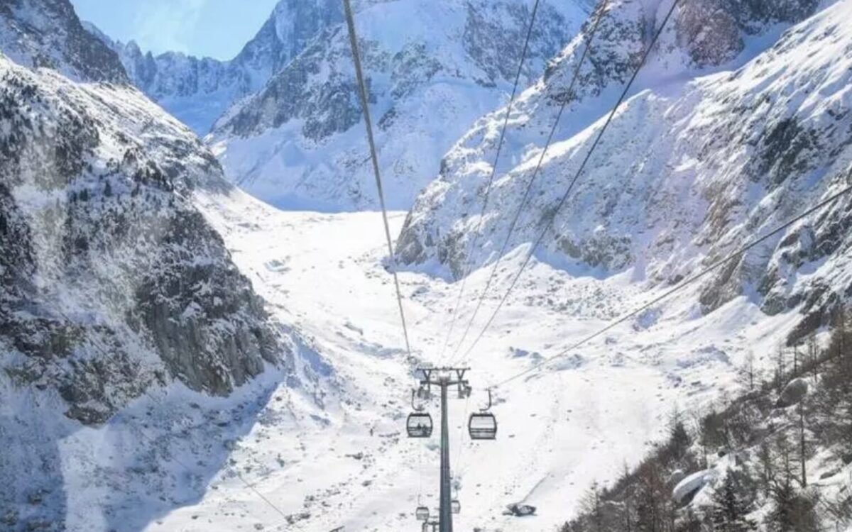 télécabine mer de Glace