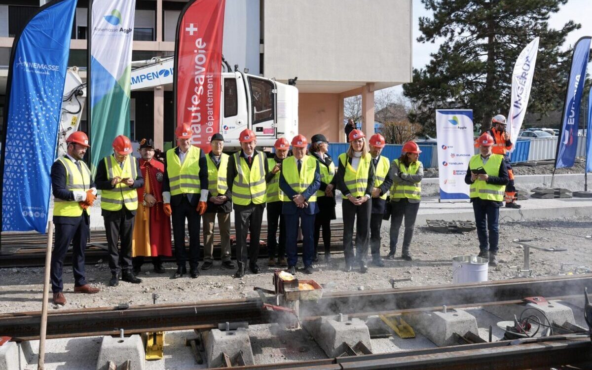 prolongement Tramway Annemasse