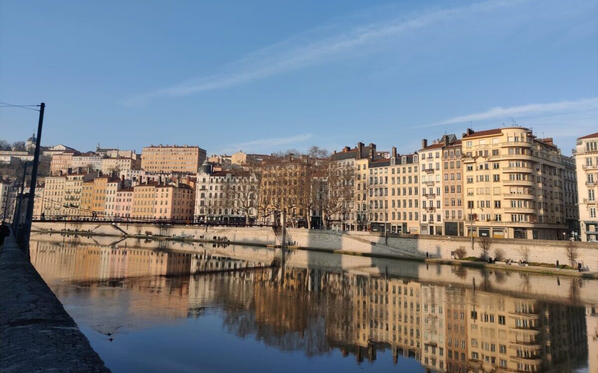 météo lyon ciel bleu hiver