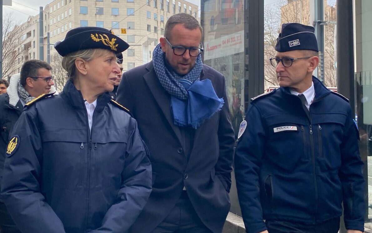 Fabienne Buccio, Cédric Van Styvendael et Nelson Bouard au Tonkin à Villeurbanne. (@NB)