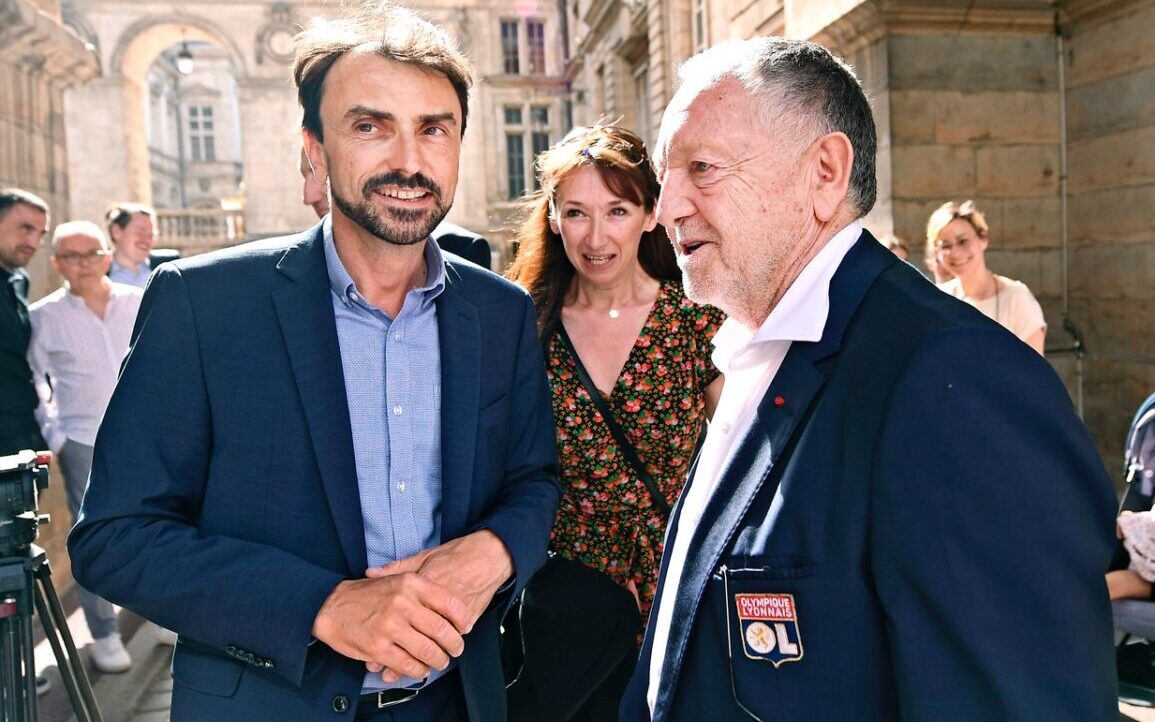 Jean-Michel Aulas et Grégory Doucet