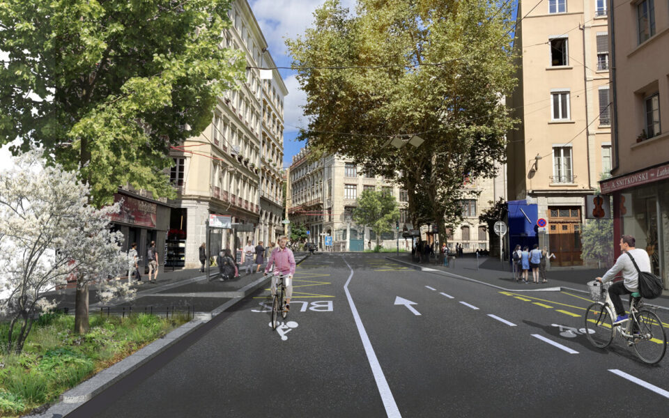 travaux lancés place tobie robatel à lYON